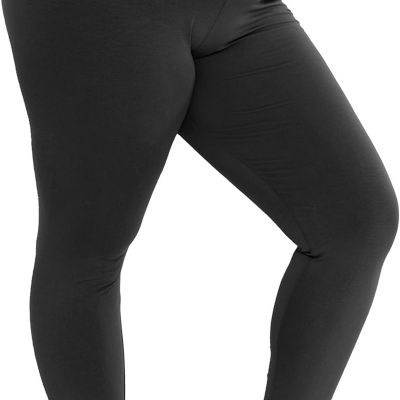 STRETCH IS COMFORT Women'S plus Size Knee & Full Length Leggings | X-Large - 7X