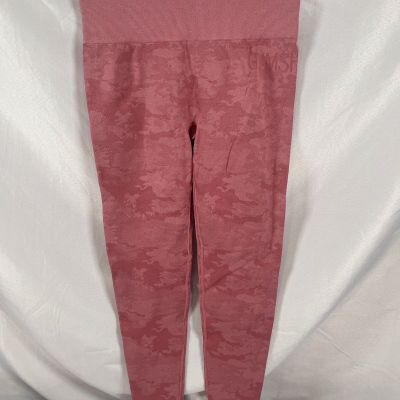 Gymshark Adapt Pink Camo Booty Lift Leggings Pink Size M