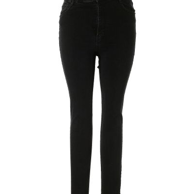 Zara Women Black Jeggings 10