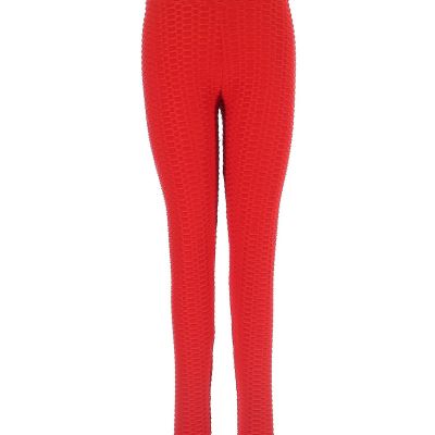 Unbranded Women Red Leggings M