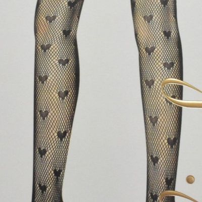 Ladies Fishnet Tights Socks - Black Fishnet Pantyhose, Clothing, Hosiery, Tights