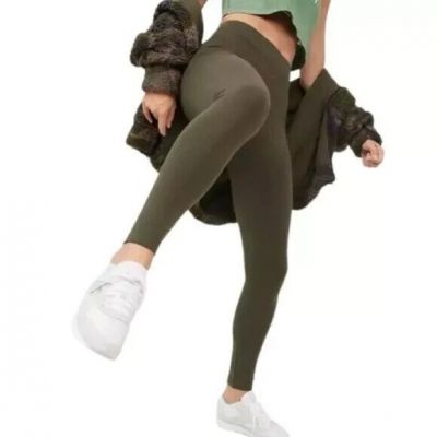 Aerie Offline Leggings Womens Short XS OG Olive Green High Rise Full Length