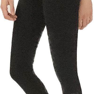 Fila Womens Cropped Tight, Black Melange - Large