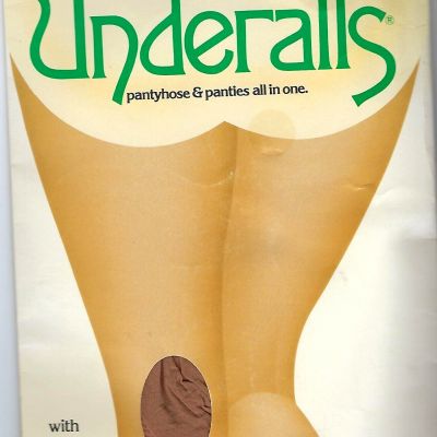 (size C D) UNDER ALLS SANDLEFOOT  PANTYHOSE & PANTIES IN ONE COTTON