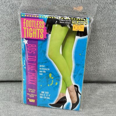 FORUM - Footless Tights 80's to the Maxx Neon Green  Z3