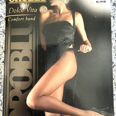 Oroblu Dolce Vita 40 Comfort Band Pantyhose. Size V Maxi