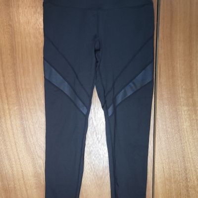 Calvin Klein Women's Black Leggings Size Small Athletic Workout Casual Comfort