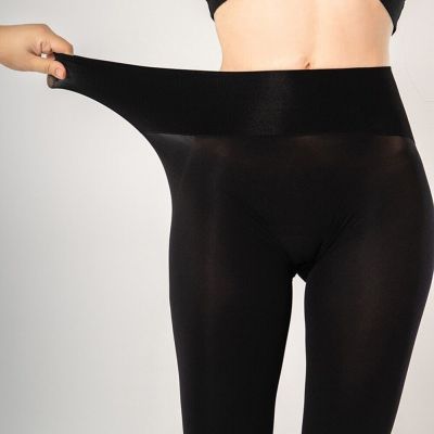 Seamless Plus Velvet Pantyhose for Women Deep Crotch & Thickened Tights