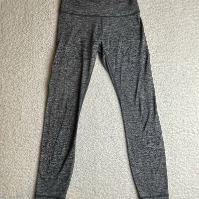 Lululemon Leggings Womens 6 Gray Wunder Under Hi Rise 7/8 Tight 25