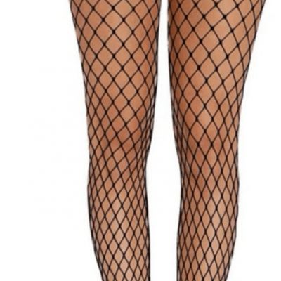 Blue Fishnet Tights