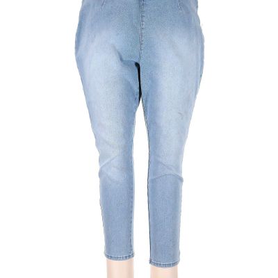 DG^2 by Diane Gilman Women Blue Jeggings XXS