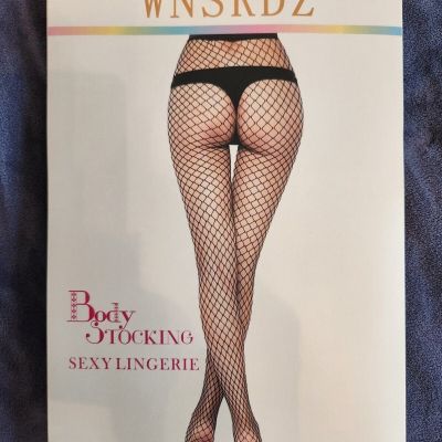 1 Pair Pantyhose Mesh Fishnet High Stockings Tights M/L