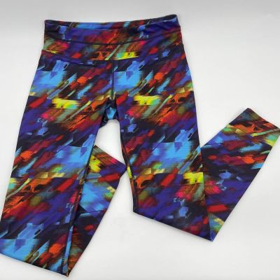 ATHLETA Leggings Colorburst Sonar Mid-Rise Full 7/8 Length Women's Sz M