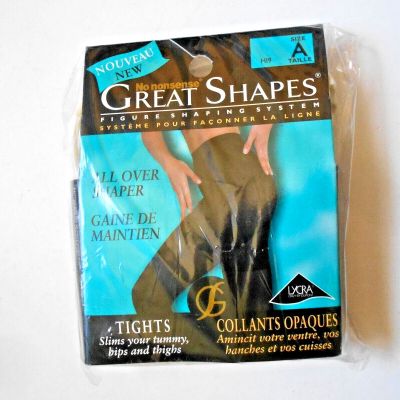 No nonsense Great Shapes All Over Shaper Tights Size A IvoryH19