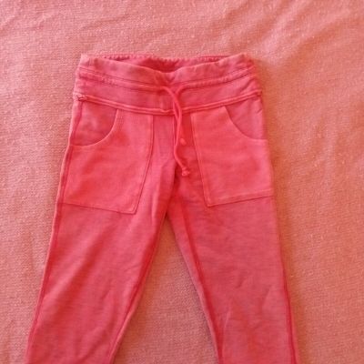 Free People Red Moto Leggings Size XS