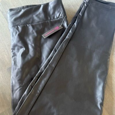 3X No Boundaries Pants Womens Faux Leather Pull On Leggings Size XXXL (21)