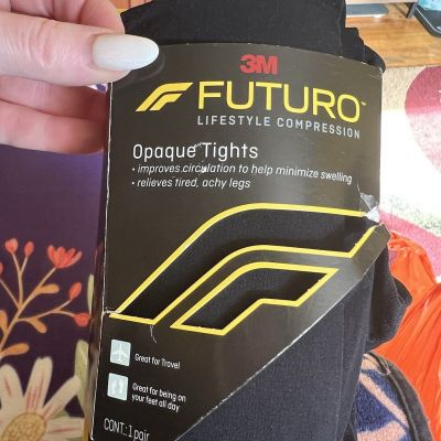 3M FUTURO Pattern Tights -Large - Moderate Compression