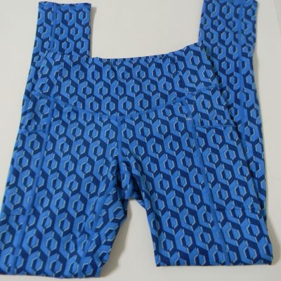 J. MCLAUGHLIN  Women's  RHONDA Leggings  Blue Geometric Designs Size XS