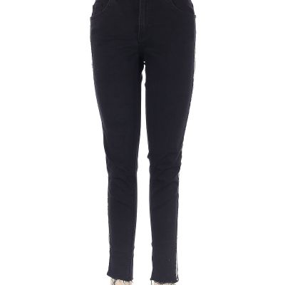 Denim Co Women Black Jeggings 8