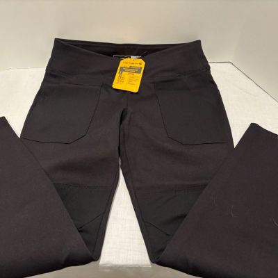 Womens Carhartt Forced Fitted Midweight Utility Black Leggings, size 8, NWT