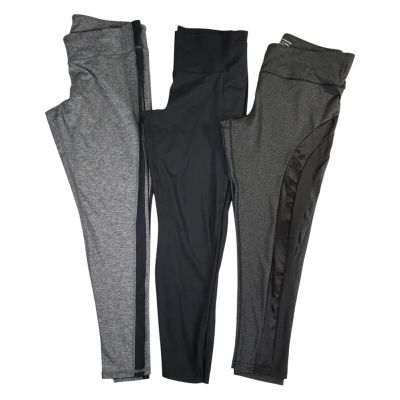 Bundle Lot Of 3 Activewear Leggings Athletic Fitness Exercise Yoga Size XL - XXL