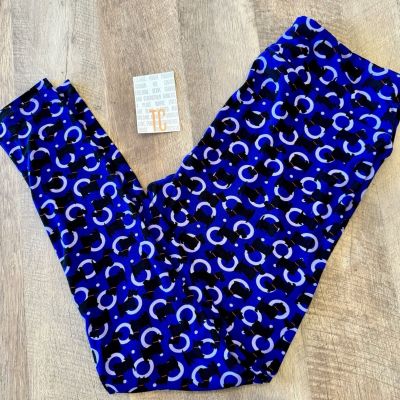 Lularoe Rare Fun print Scottish Terriers Size TC Scottie Dogs Soft Leggings HTF