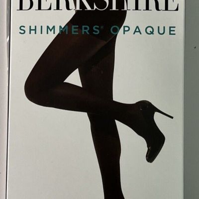 Berkshire womens Shimmers Opaque Tights CT Steel Grey Petite