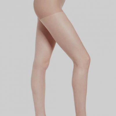 Natori Women's Beige Ultra Bare Sheer Control Top Tights Size M