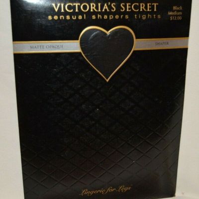 Victoria Secret Matte OPAQUE Sensual Shapers Panty Pantyhose Sexy Tight BxVS6