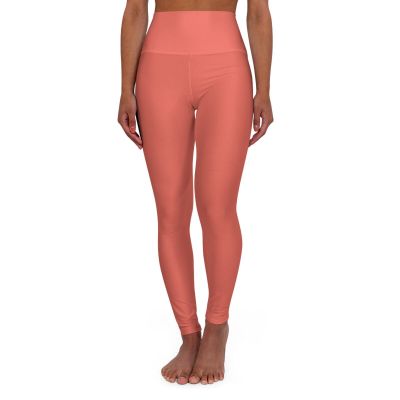 High Waisted Yoga Leggings Strawberry, Workout Pants for Gym,Running & Fitness