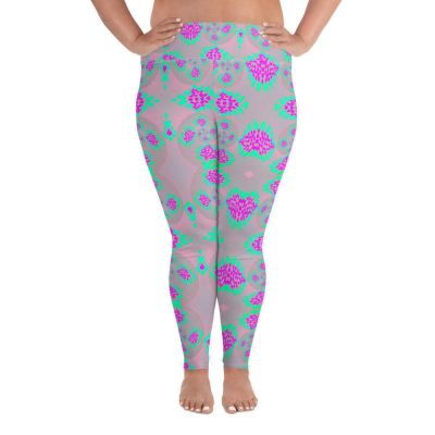 All-Over Print Plus Size Leggings