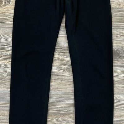 GARAGE Black Leggings Women's Small Lightweight Cotton Blend Style #11319