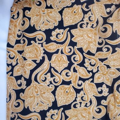 LuLaRoe Leggings TC Tall & Curvy Butter Soft Gold Scroll Print Womens Plus Size