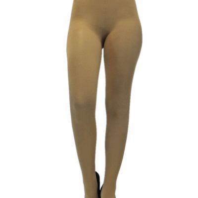 NUDE BEIGE OPAQUE STRETCHY PANTYHOSE TIGHTS