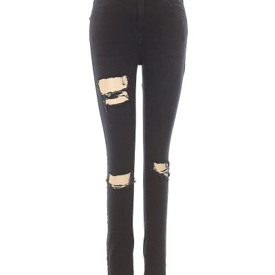 Topshop Women Black Jeggings 28W