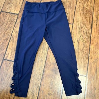 Vogo Navy Athletic Leggins Women's Size Medium