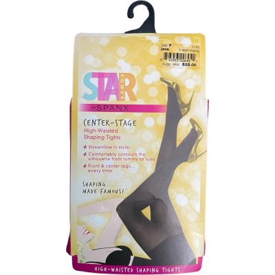 Spanx High-Waisted Shaping Tights Size F Java Brown Star Power Shapwear New NWT