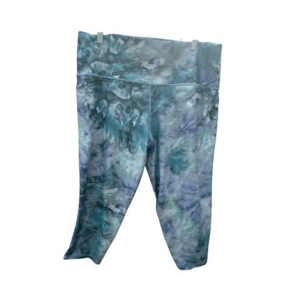 Athleta Chit Chat Tie Dye Athletic Workout Lounge Leggings Size 2X