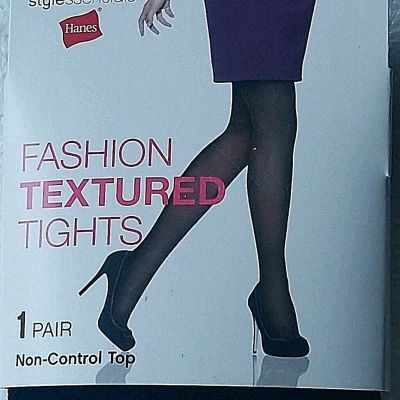 Tights Hanes Style Essential SE Classic Fishnet Tights Black L/XL  Non-Control