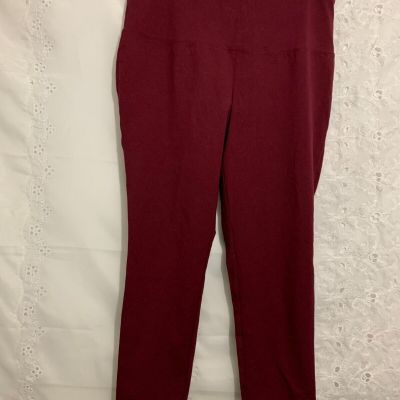 Zenergy by Chico's So Slimming Crop Legging Red Maple Size 1 (US Size M/8) NWT