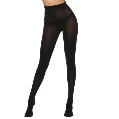 Tights for Women Solid Colored Tights Semi Opaque Footed Pantyhose 70 Denier ...