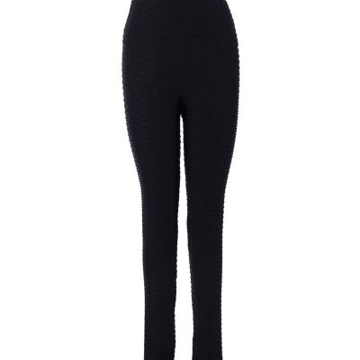 Assorted Brands Women Black Leggings M