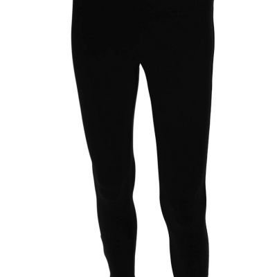 Lysse Womens Pull On High Rise Slim Leg Leggings Black Size Small