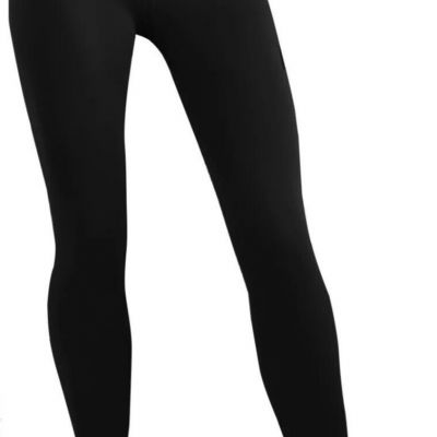 G&Y Fashion Fleece Lined Tights Large Black