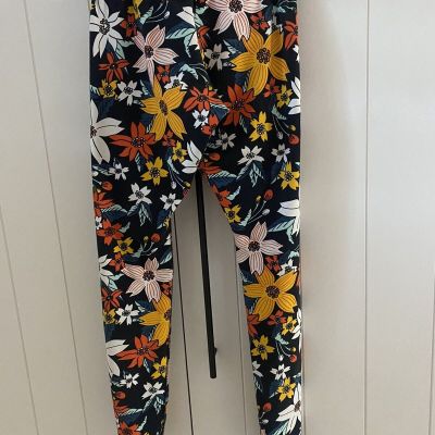 Nike Floral Print Leggings Hawaii Floral Women’s Size Small Just Do It