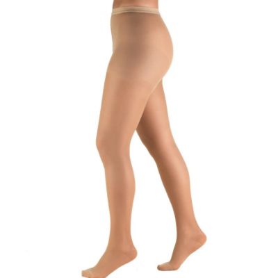 SM Truform Lites Ladies Sheer Pantyhose 8-15 mmHg Beige Medium 5'3