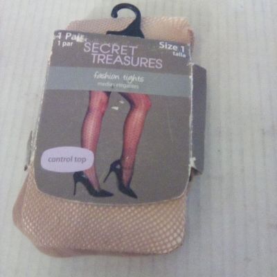 Women's Control Tights Secret Treasures Brand NUDE Size 1 NIP!