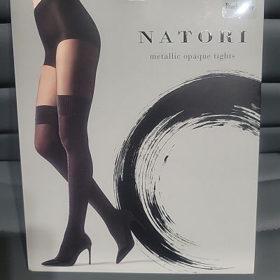 Metallic Opaque Thigh High Shimmer Tights