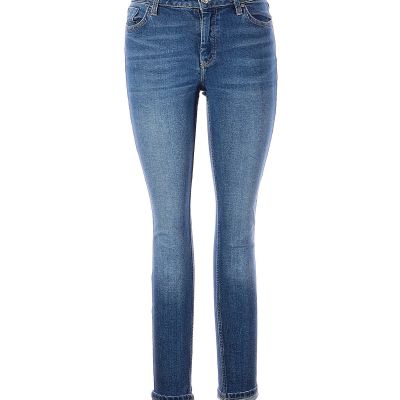 Topshop Women Blue Jeggings 28W