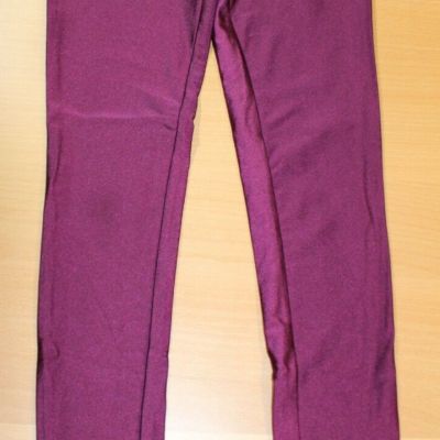 Womens Juniors Forever 21 Full Length Leggings XS X-Small Purple Activewear